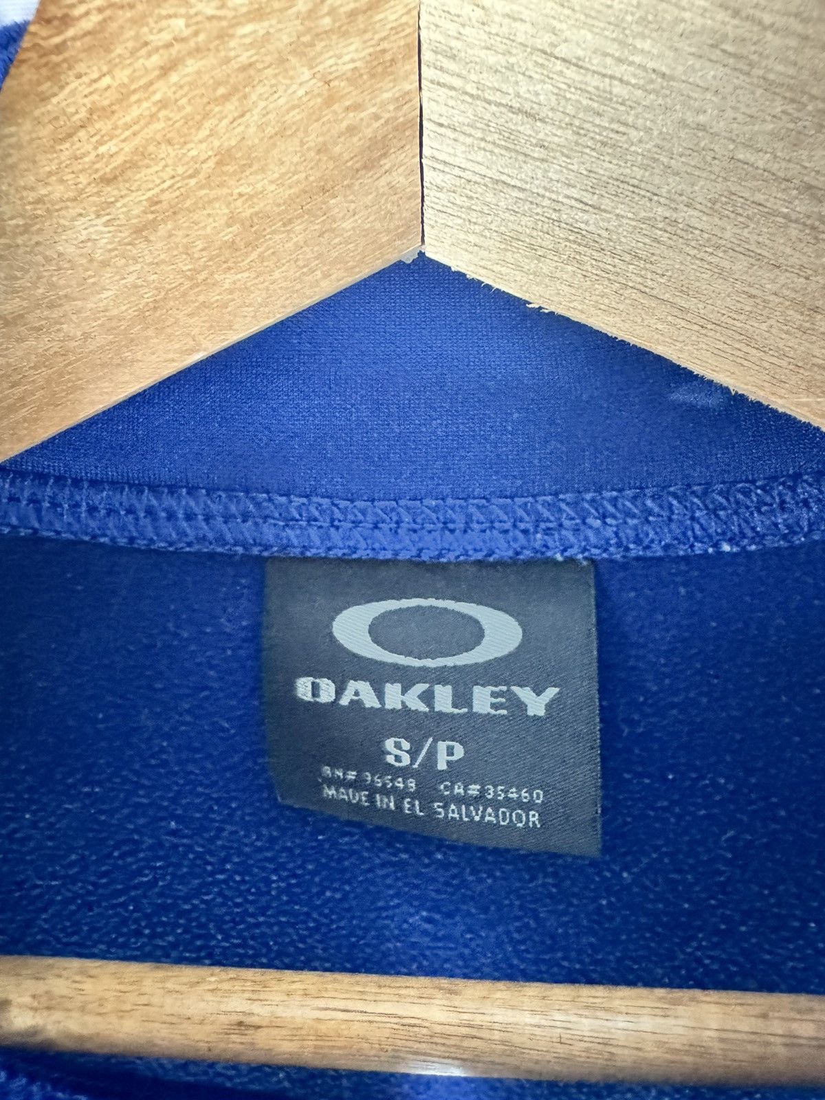Vintage Vintage Oakley Fleece Jacket 1/4 Zip Size US S / EU 44-46 / 1 - 3 Thumbnail