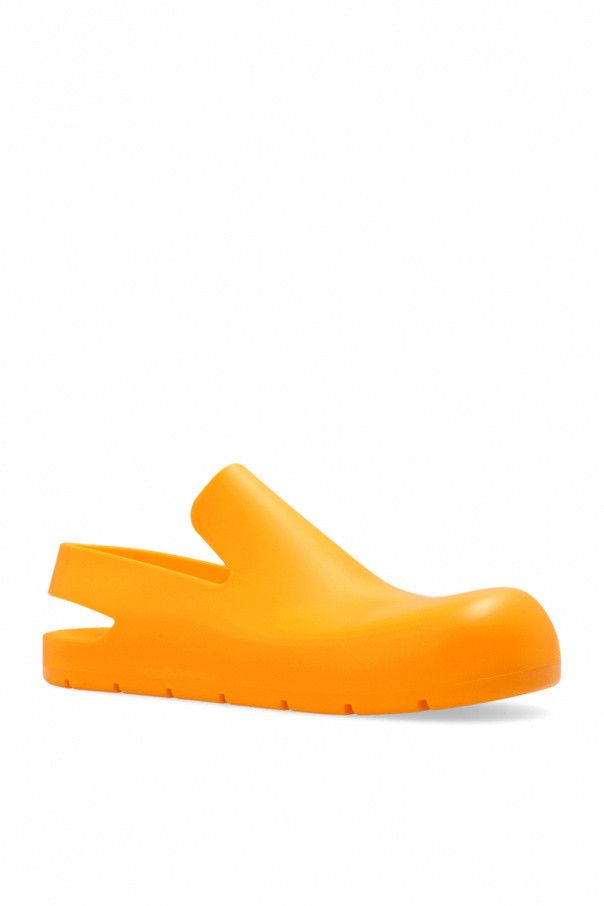 Bottega Veneta o1mle0325 Puddle Slingback Sandals in Tangerine Size US 8 / IT 38 - 2 Thumbnail