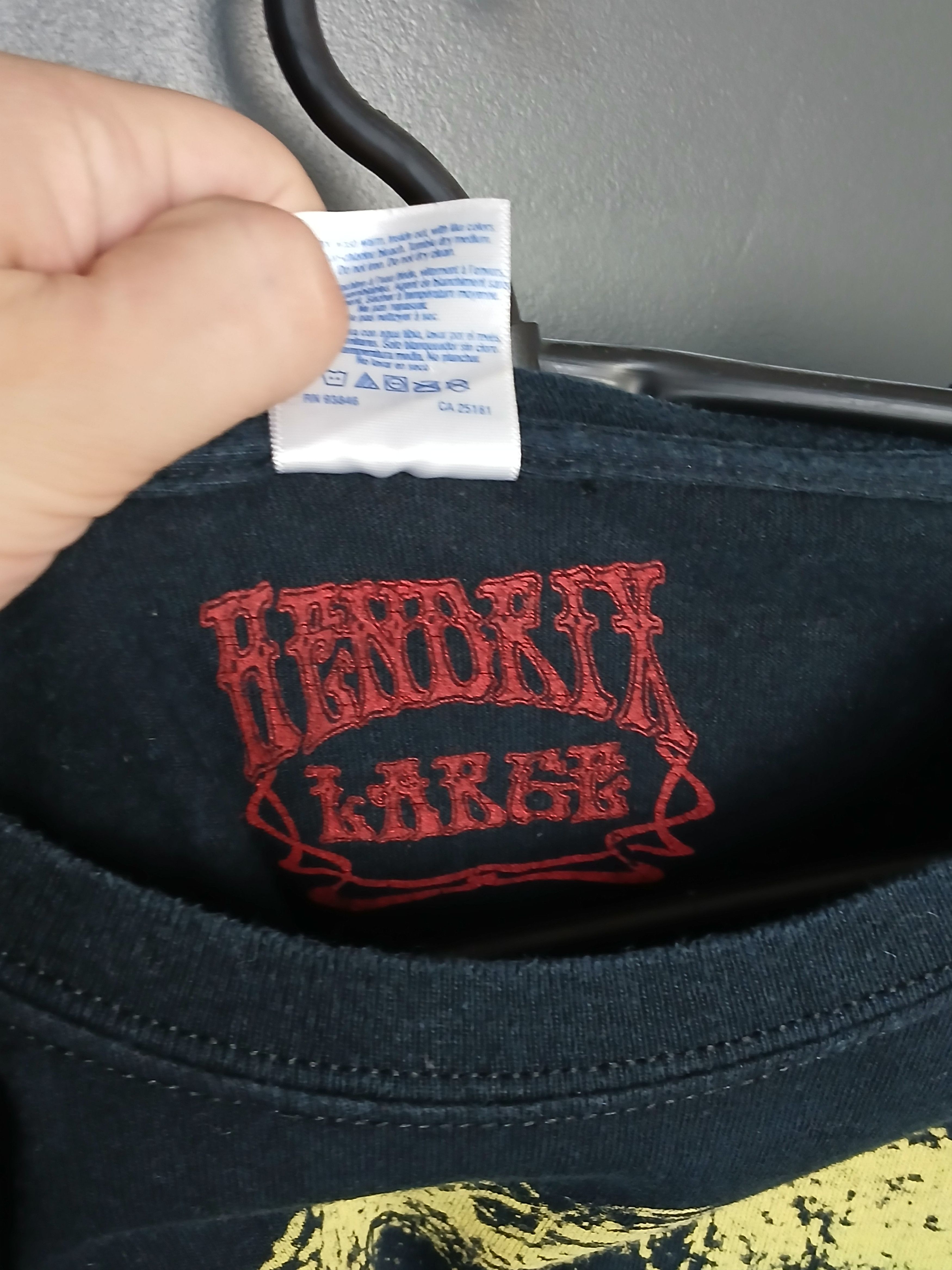 Gildan × Jimi Hendrix Jimi Hendrix T-Shirt Size US L / EU 52-54 / 3 - 9 Thumbnail