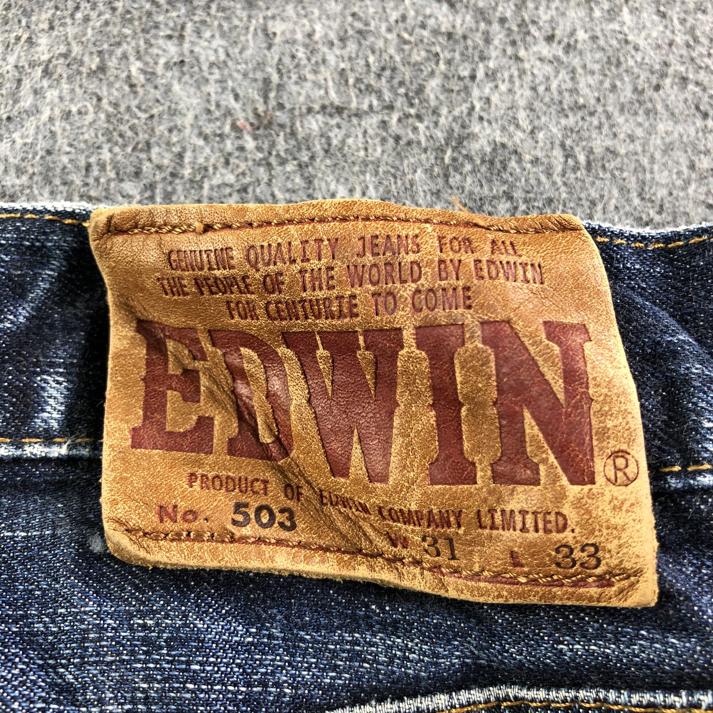 Edwin Vintage Blue Wash Edwin 503 Jeans-J3642 Size US 31 - 5 Thumbnail