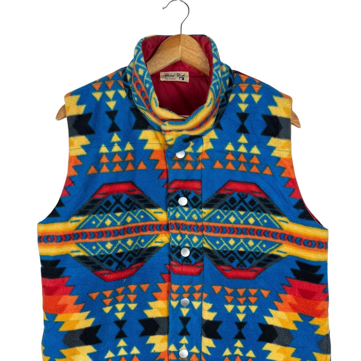Global Work ☀️GLOBAL WORK NAVAJO AZTEC JACKET LIKE PENDLETON Size US M / EU 48-50 / 2 - 5 Thumbnail