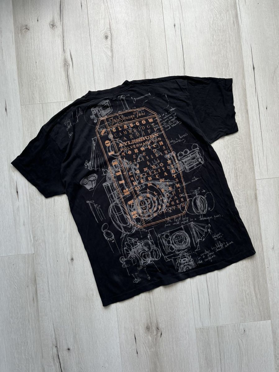 Band Tees × Vintage 90s Marillion This Strange Tour Tee Overprint T shirt Size US XL / EU 56 / 4 - 3 Thumbnail