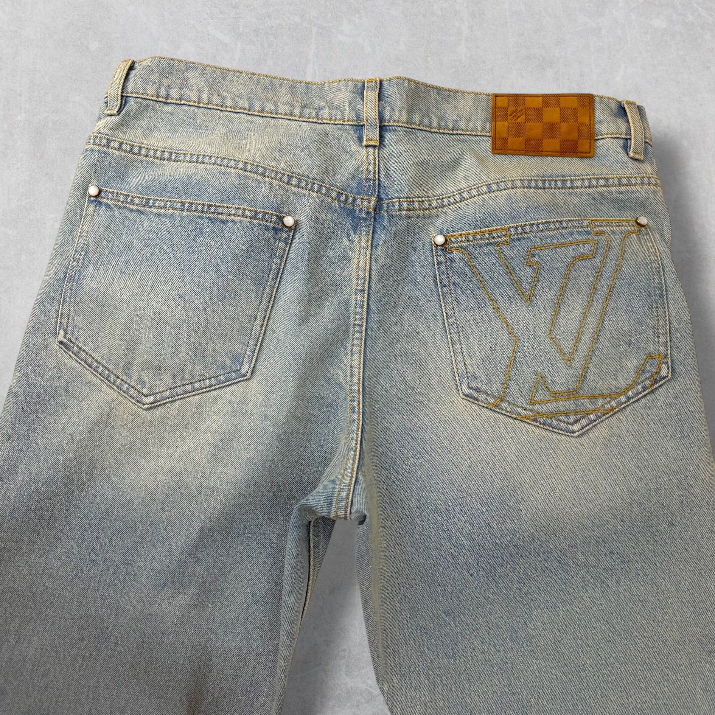 Louis Vuitton Louis Vuitton Flared Fit Denim Size 34 Size US 34 / EU 50 - 3 Thumbnail