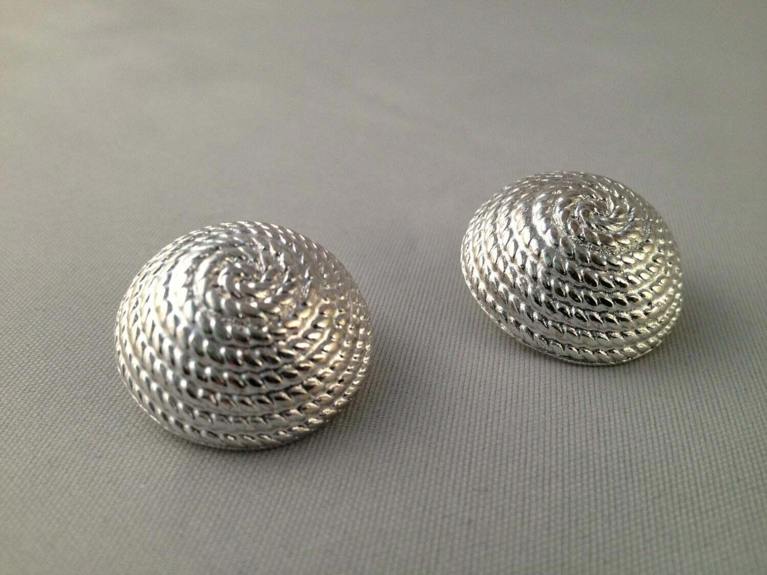 Givenchy Givenchy Rope Round Earrings Size ONE SIZE - 5 Thumbnail