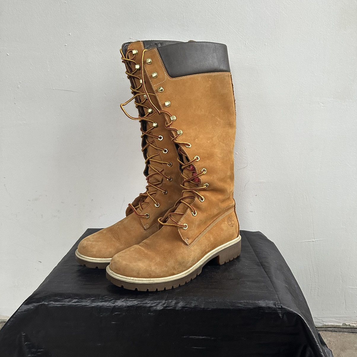 Timberland Timberland very high Lace up knee boots Size US 9.5 / IT 39.5 - 4 Thumbnail
