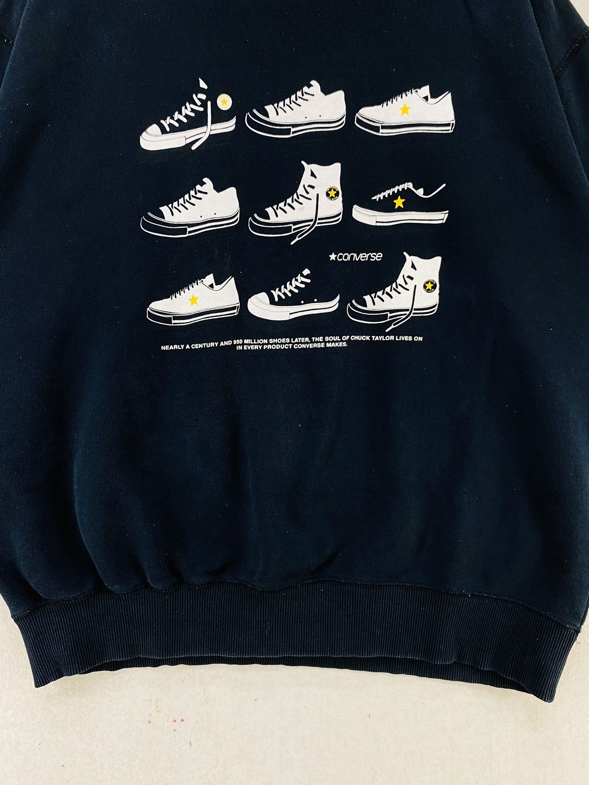Converse Converse Sweatshirt Big Logo Pullover Crewneck Size US L / EU 52-54 / 3 - 4 Thumbnail
