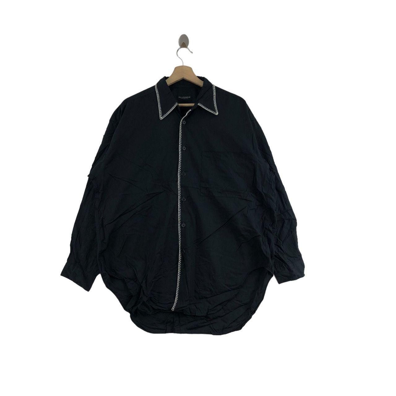 Mr. Junko Vintage MR. JUNKO KOSHINO Casual Button Up Tee Shirt Size L / US 10 / IT 46 - 1 Thumbnail