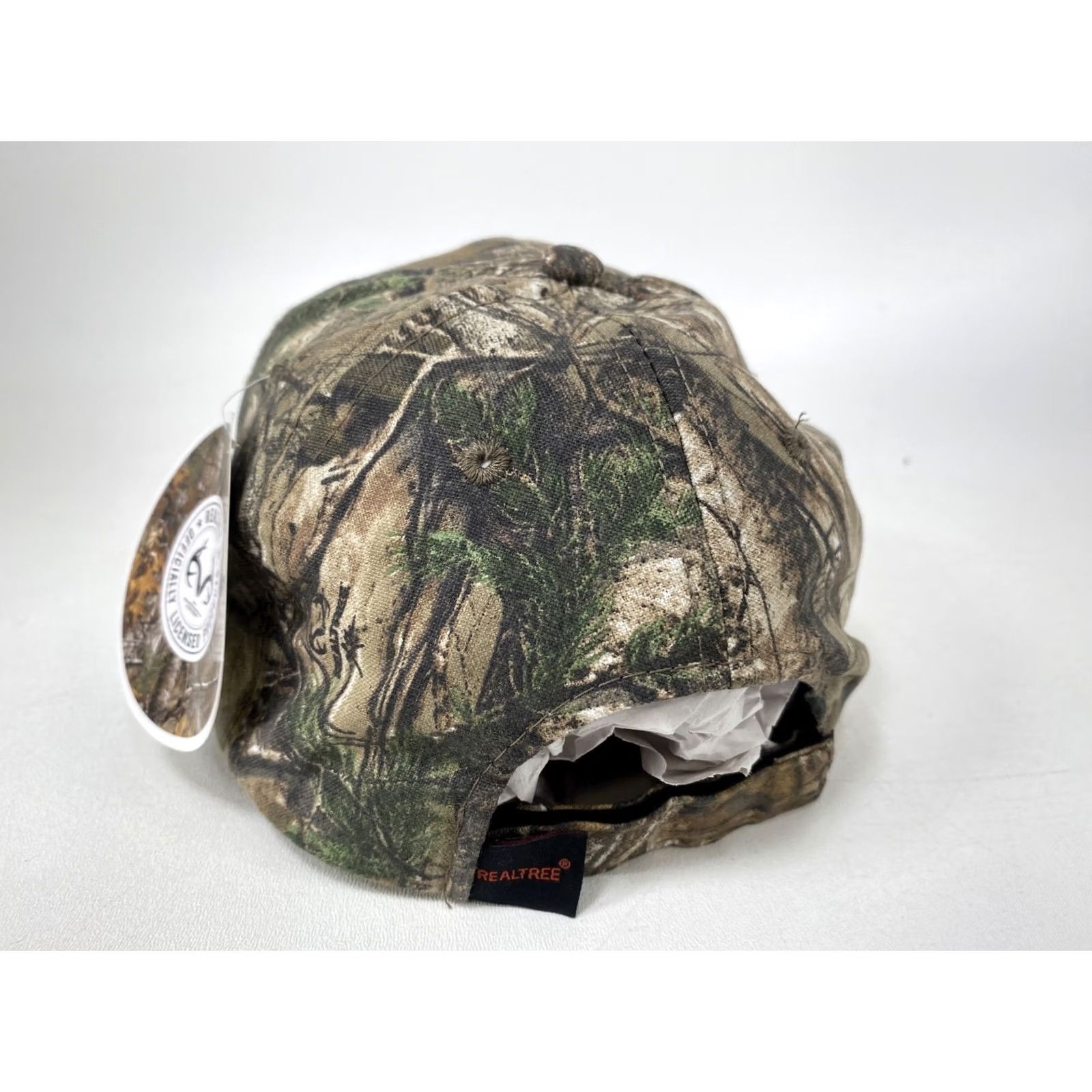 Port Authority Lakeside Foods Poynette WI Realtree Camo Strapback Hat Cap NEW Size ONE SIZE - 4 Thumbnail