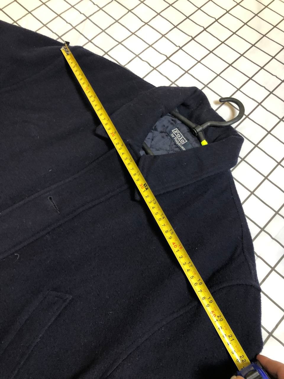 Polo Ralph Lauren Polo Ralph Lauren Wool Navy Peacoat Field Jacket Coat Size US L / EU 52-54 / 3 - 7 Thumbnail