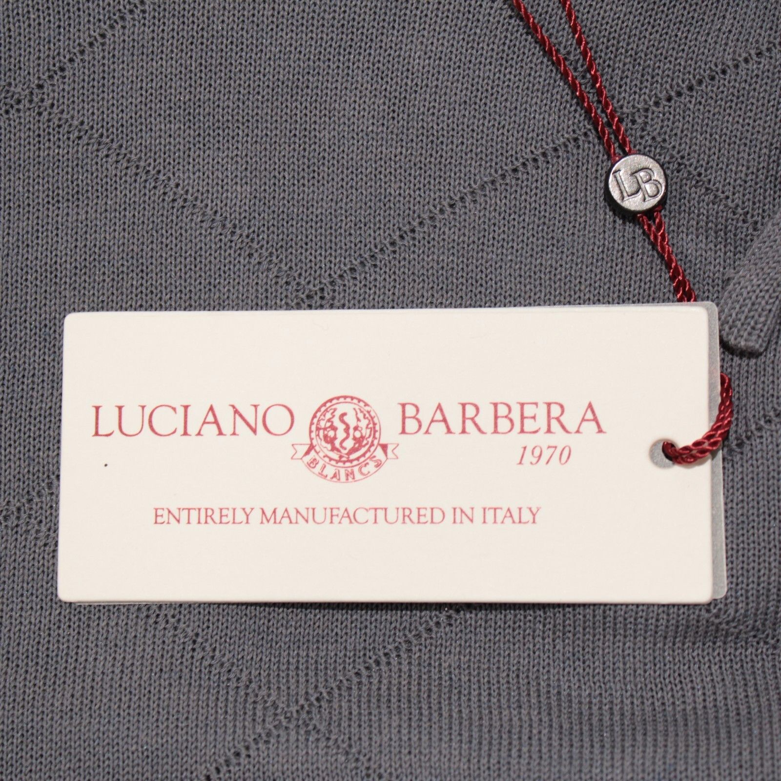 Luciano Barbera Luciano Barbera Sweater Size US M in Gray Size US M / EU 48-50 / 2 - 2 Thumbnail