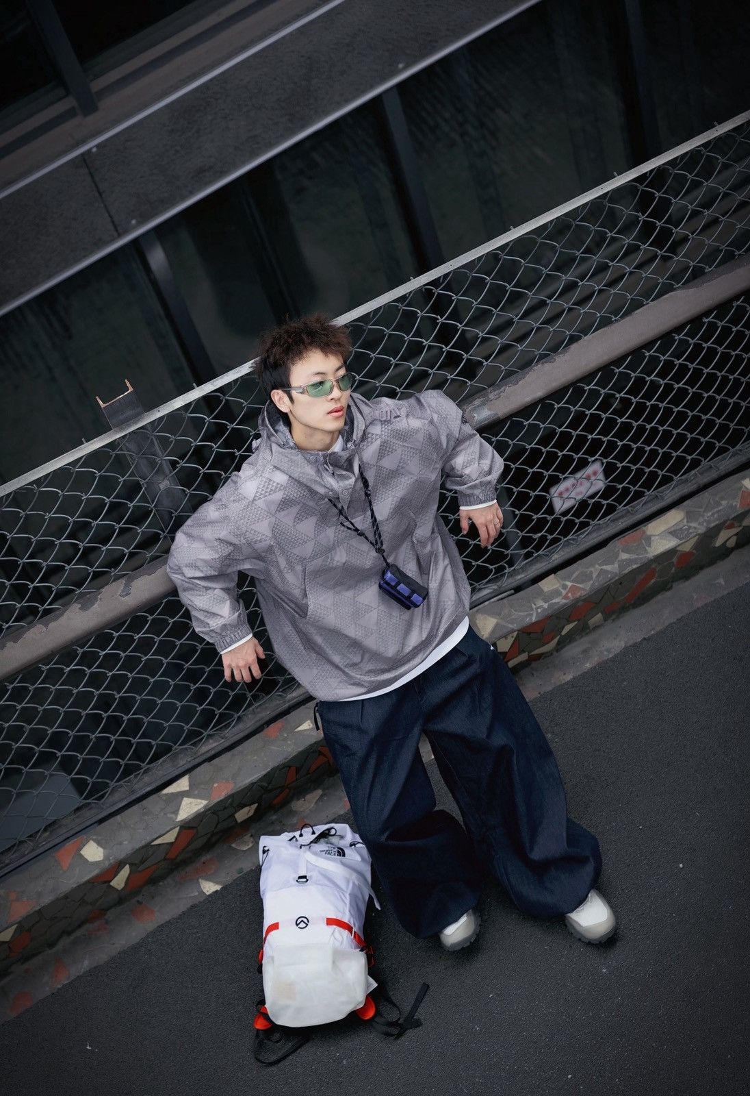 The North Face Urban Exploration PRINTED RAIN ANORAK JACKET Size US M / EU 48-50 / 2 - 11 Thumbnail