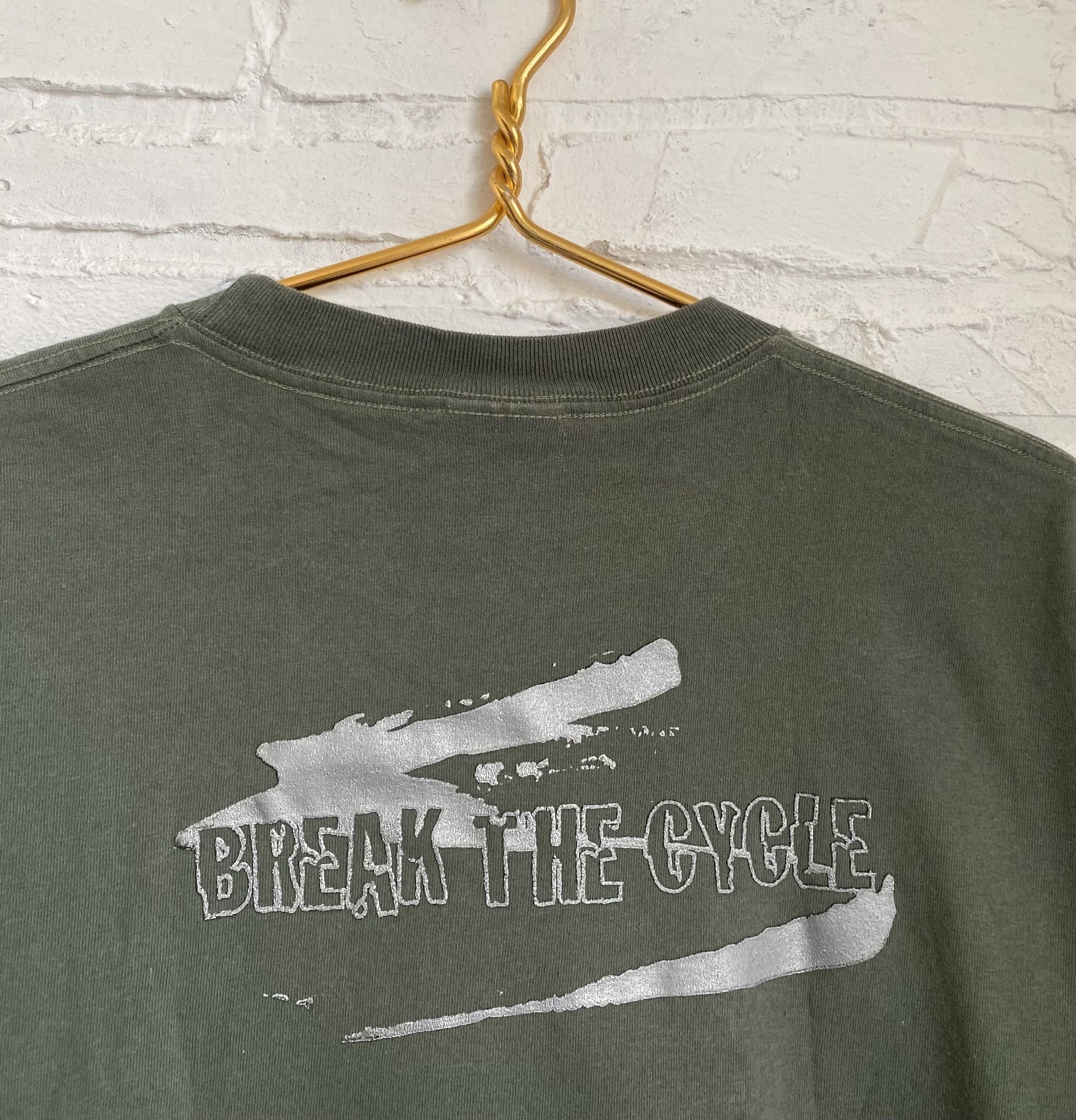 Band Tees × Vintage Vintage 2001 Staind break the cycle t-shirt Size US XL / EU 56 / 4 - 6 Thumbnail