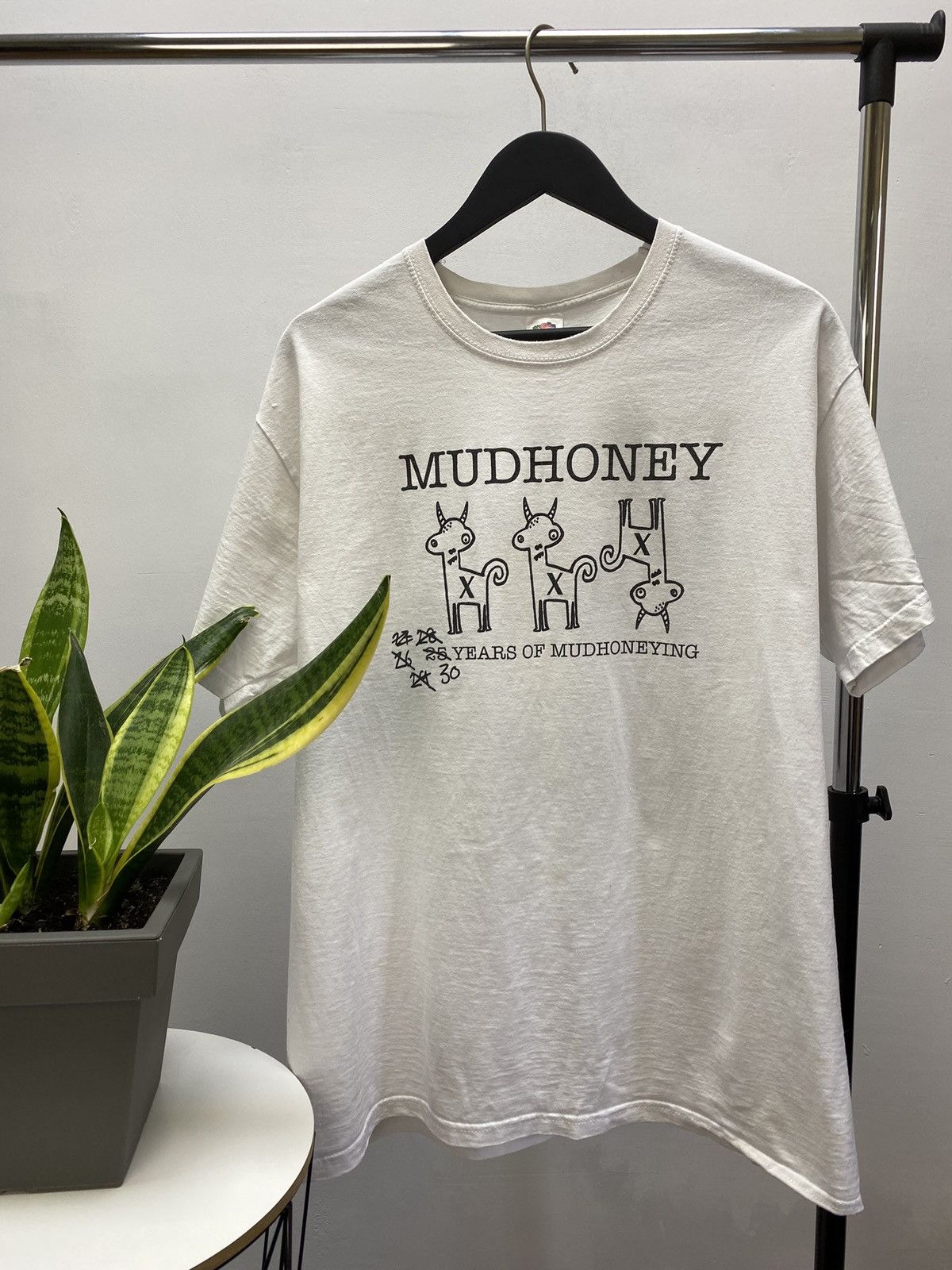 Band Tees × Vintage Mudhoney 30 Years Of Mudhoneying T Shirts Sub Records Size US XL / EU 56 / 4 - 1 Thumbnail