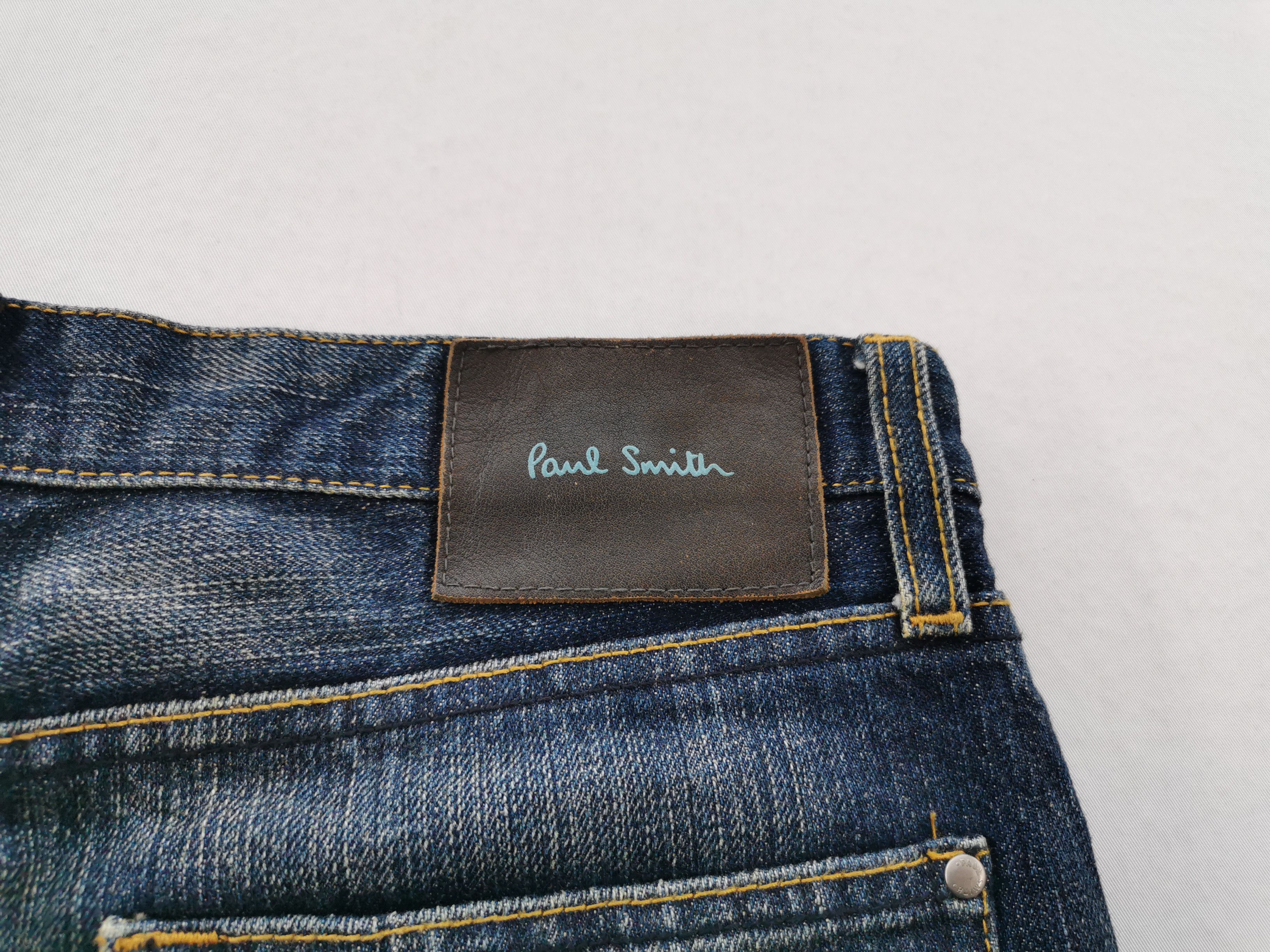 Paul Smith Paul Smith Embroidery Floral Denim Waist 29 Size US 29 - 8 Thumbnail