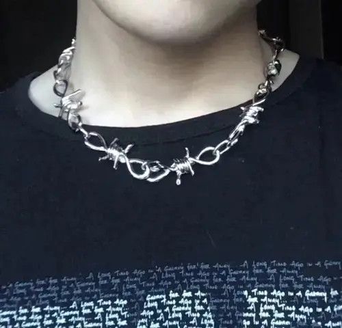 Jewelry Thorns Punk Necklace Size ONE SIZE - 1 Thumbnail
