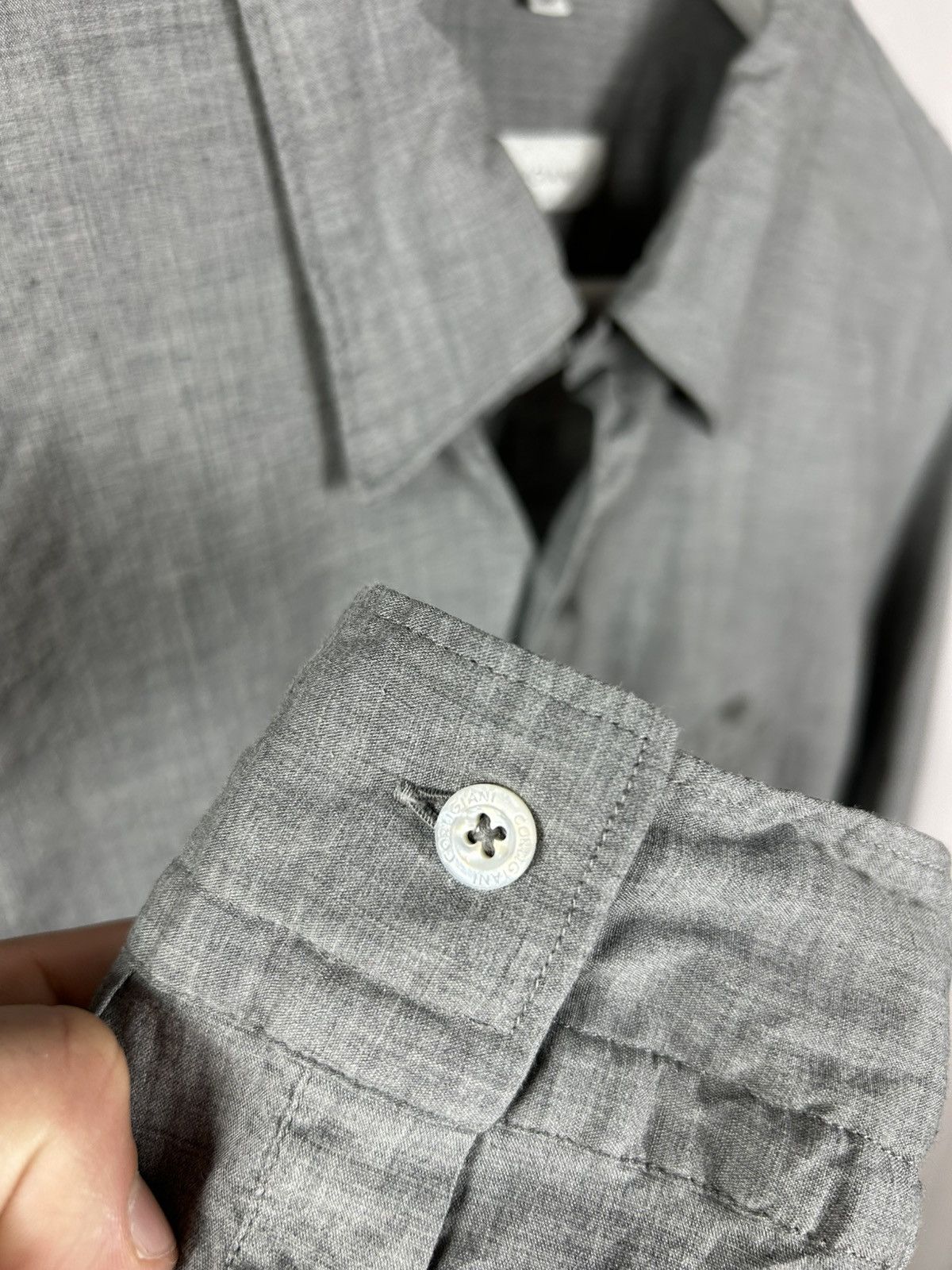 Cortigiani Rare Cortigiani Shirt Embroidered Logo Size 50 Italian Size US M / EU 48-50 / 2 - 7 Thumbnail