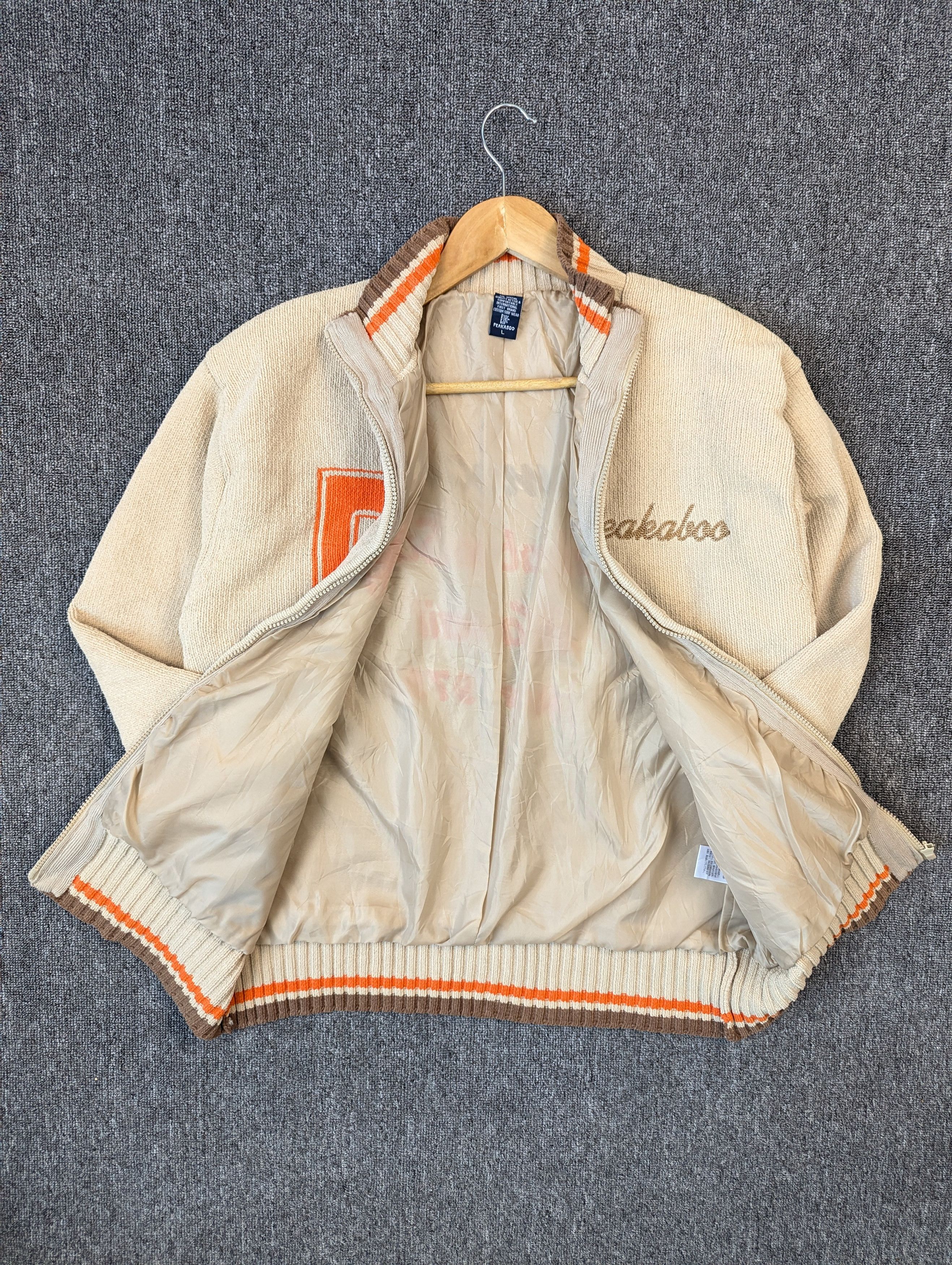 Other Vintage Peakaboo Surf Hawaii Knit Zipper Sweater Jacket Size US L / EU 52-54 / 3 - 7 Thumbnail