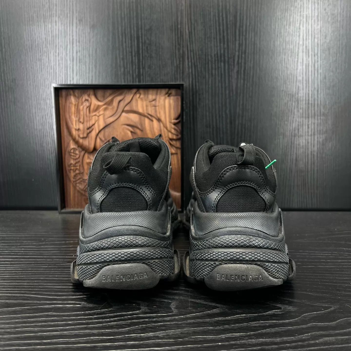 Balenciaga Balenciaga Triple S Black 39 Size US 6 / EU 39 - 5 Thumbnail