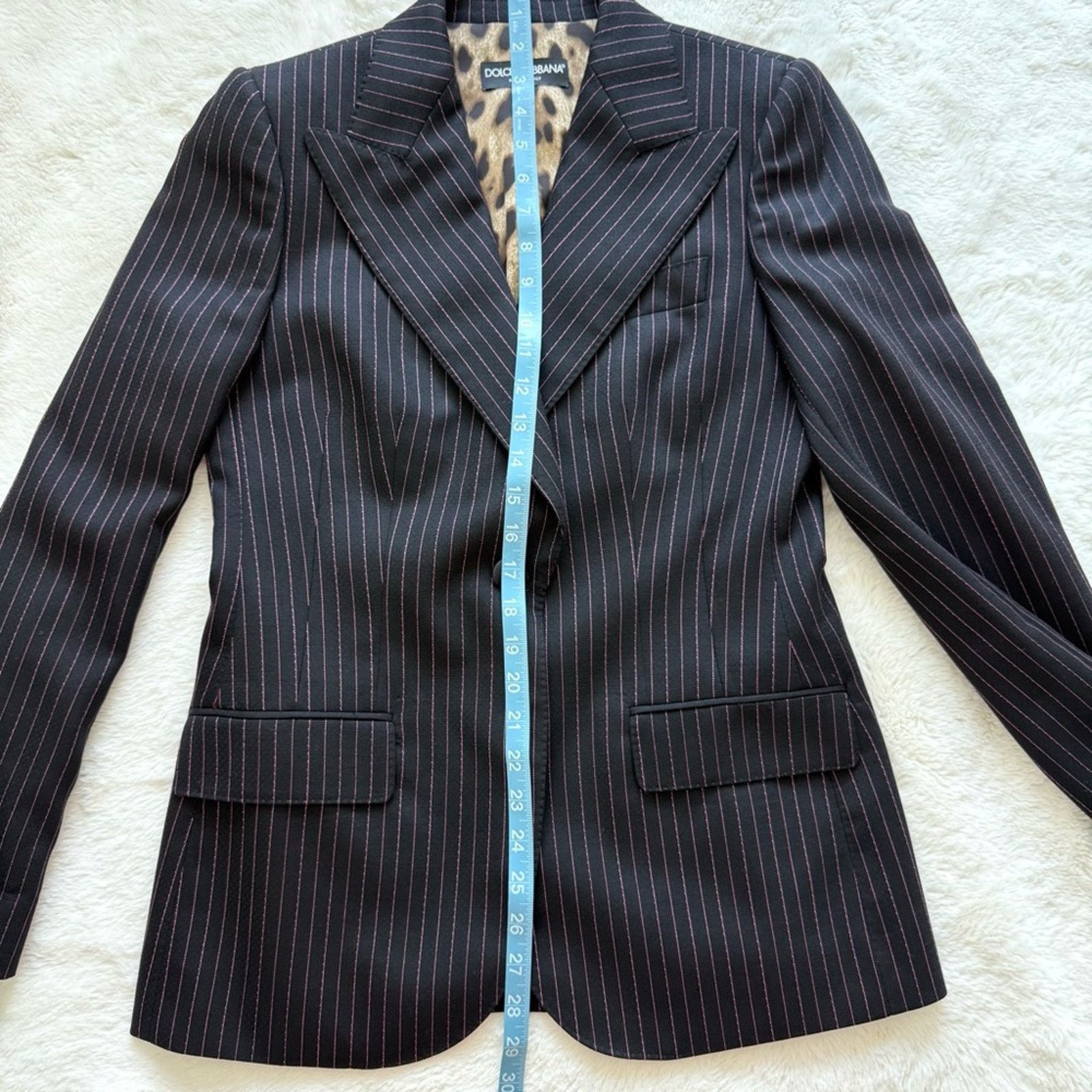Dolce & Gabbana Dolce&Gabbana women virgin wool jacket size 42IT 6US 1650$ Size M / US 6-8 / IT 42-44 - 7 Thumbnail