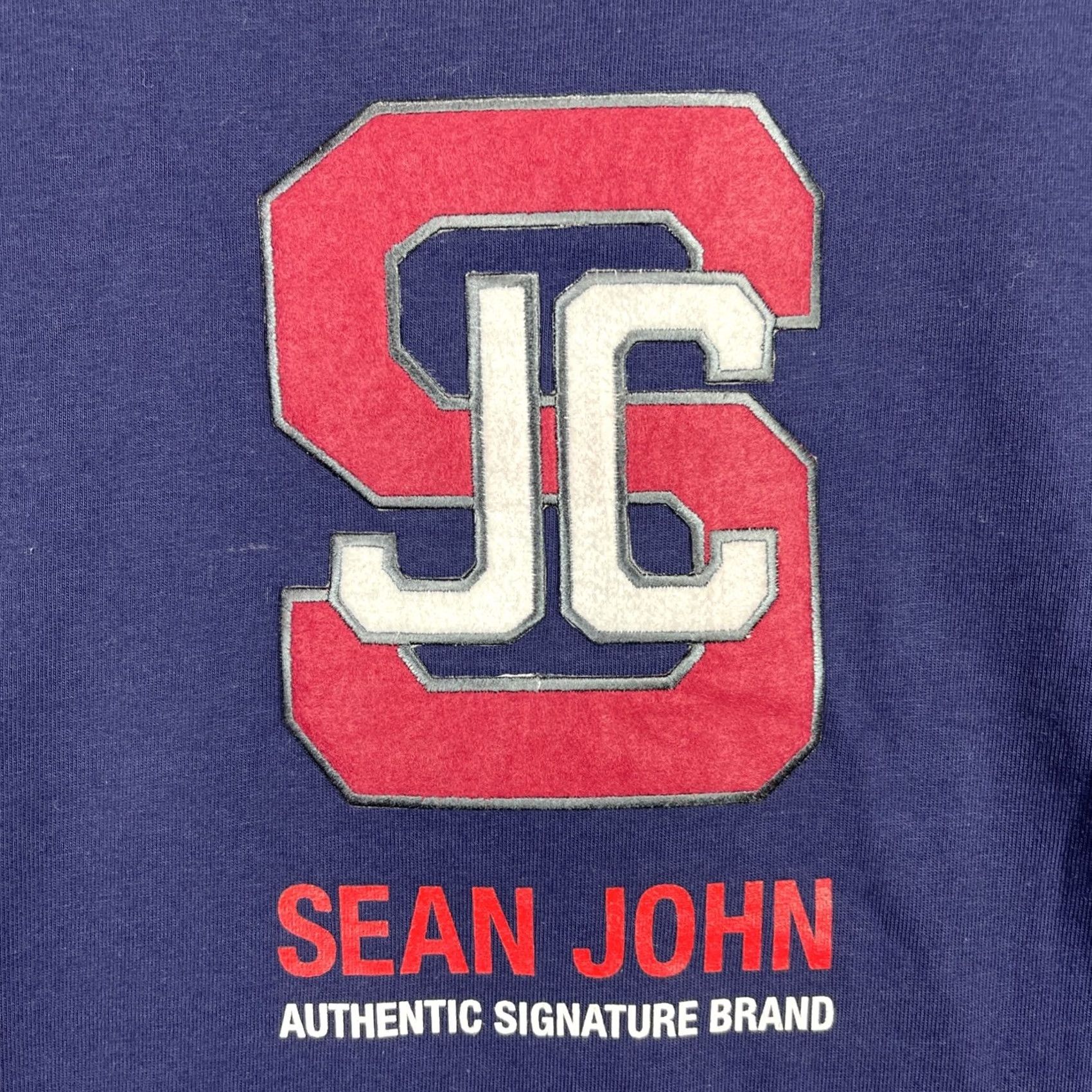 Sean John VINTAGE Sean John Shirt Mens 3XL Navy Blue Rag Hip Hop Streetwear Tee Y2K Shirt Mens Blue Graphic Print Crew Neck Short Sleeve Logo 2000s Mens Size US XXL / EU 58 / 5 - 5 Thumbnail