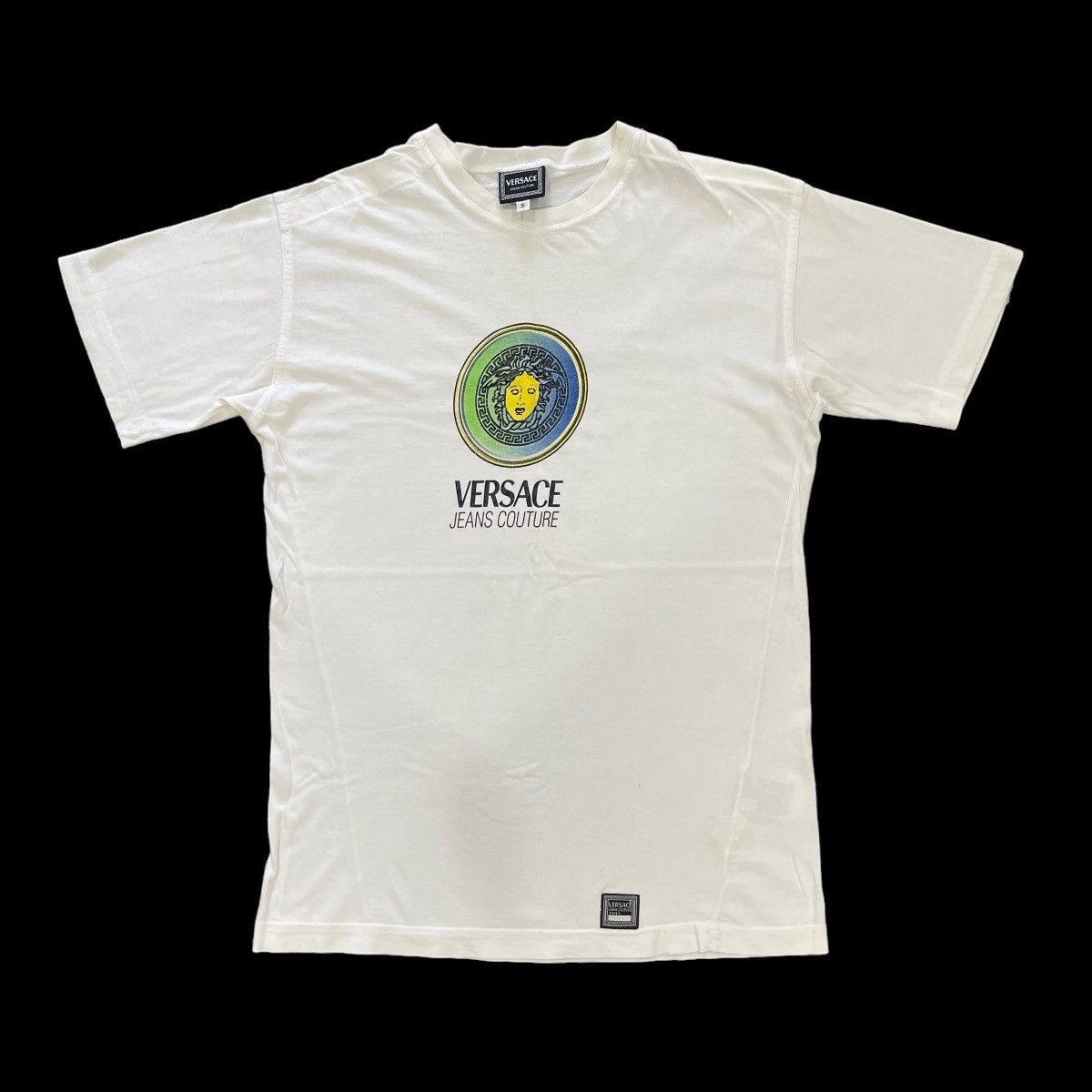 Versace Vintage Versace Jeans Couture Logo T-Shirt Size US S / EU 44-46 / 1 - 2 Thumbnail