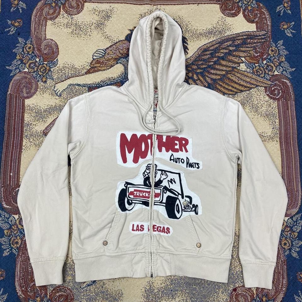 True Religion Vintage True Religion Mother Auto Parts Zip Up Hoodie Size US XXL / EU 58 / 5 - 1 Thumbnail