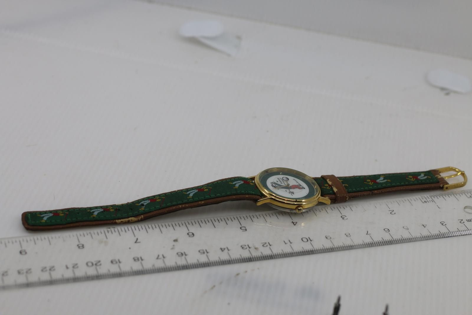 Other Vintage Majestron Quartz Golf Watch – Golfer Dial Strap Size ONE SIZE - 9 Thumbnail