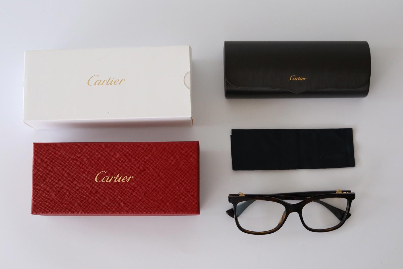 Cartier New Cartier eyewear optical eyeglasses CT0493O 002 havana Size ONE SIZE - 3 Thumbnail