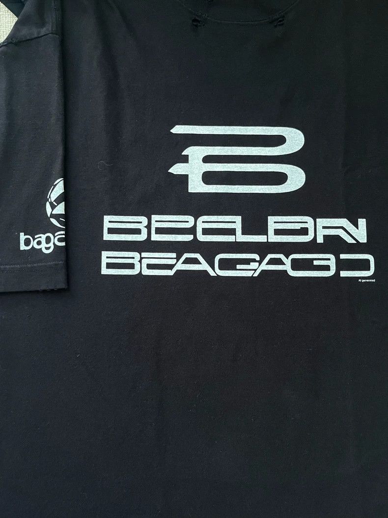 Balenciaga Balenciaga Logo Print Crew Neck T-Shirt Size US XS / EU 42 / 0 - 3 Thumbnail