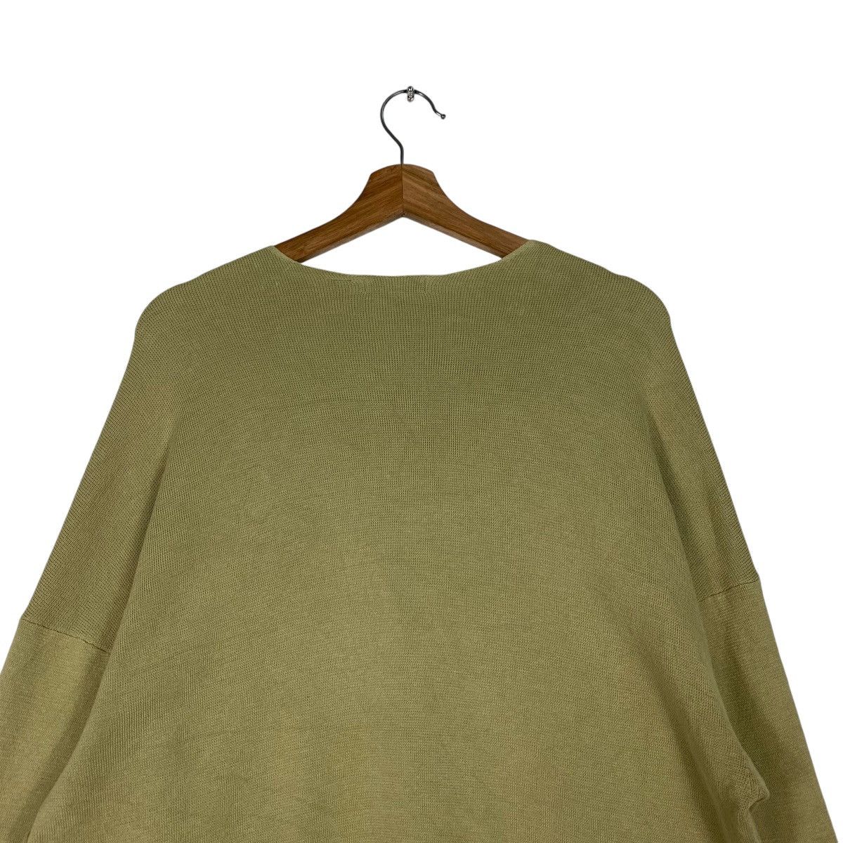 Uniqlo UNIQLO U Lemaire Green Cropped Cardigan #1187-C54 Size M / US 6-8 / IT 42-44 - 8 Thumbnail