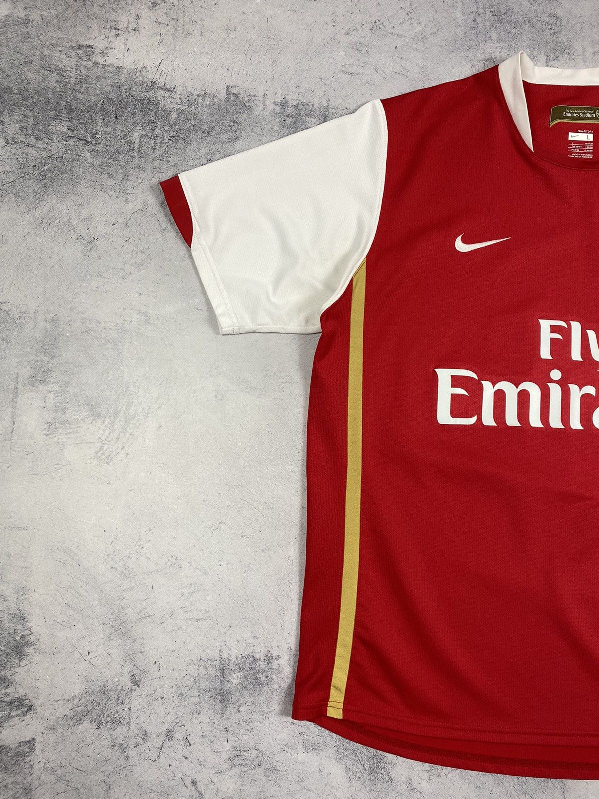 Nike Nike Arsenal FC Vintage Soccer Home Jersey Size L Size US L / EU 52-54 / 3 - 3 Thumbnail
