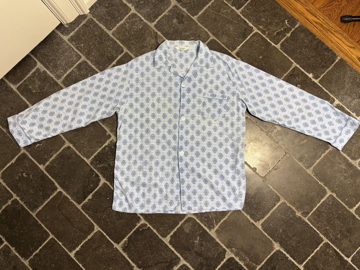Vintage 1970s Pajama Set True Vintage Two Piece Sleep Suit Pants Top Size US 38 / EU 54 - 15 Thumbnail