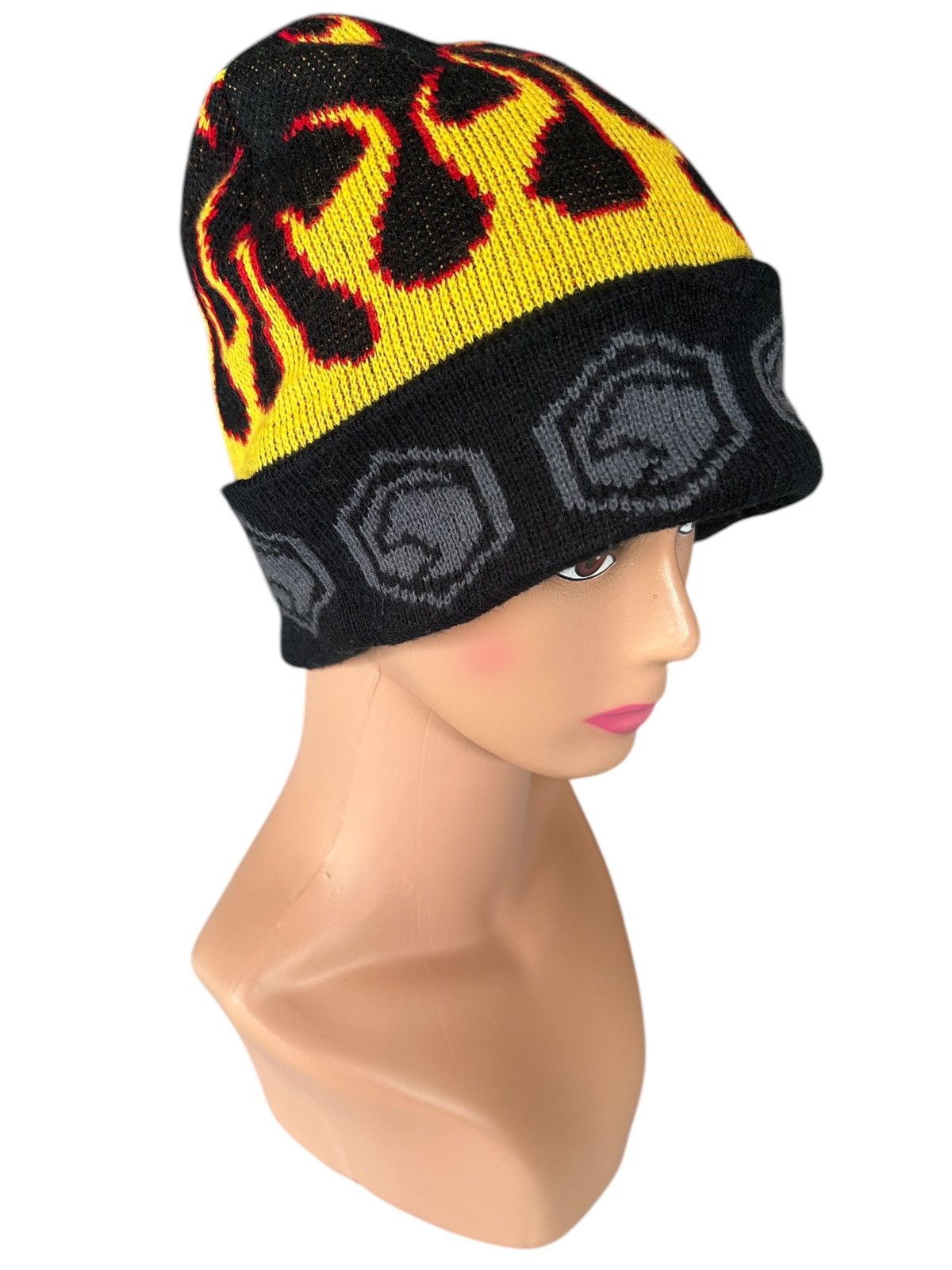 Japanese Brand × Kapital × Vintage Japanese Style Flame Beanie Hats Size ONE SIZE - 1 Thumbnail