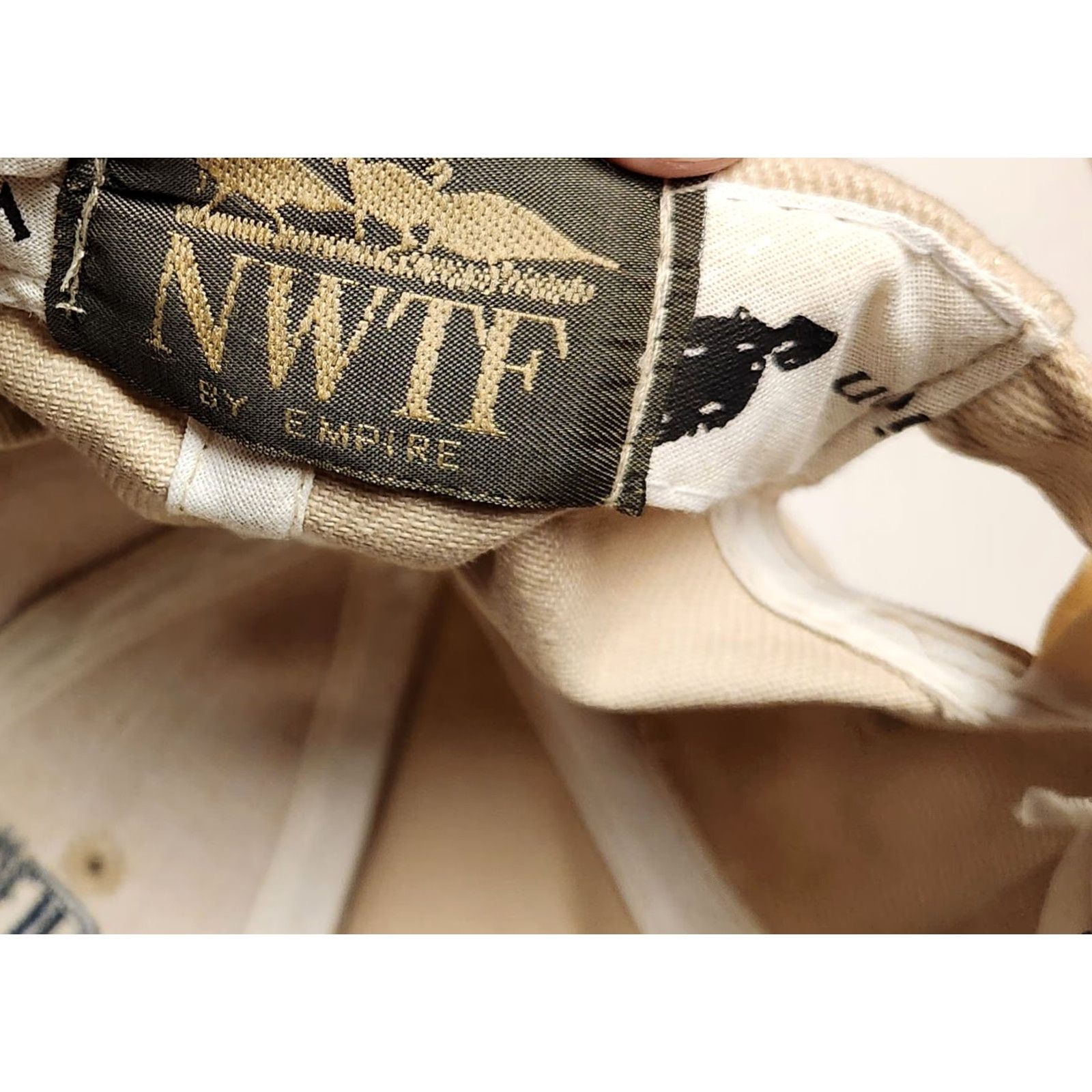 Vintage VINTAGE Natural Limits Turkey Call Television Hat Cap NWTF Hunting Adjustable Embroidered Baseball Cap Mens Beige Twill Cotton Cap Size ONE SIZE - 6 Thumbnail