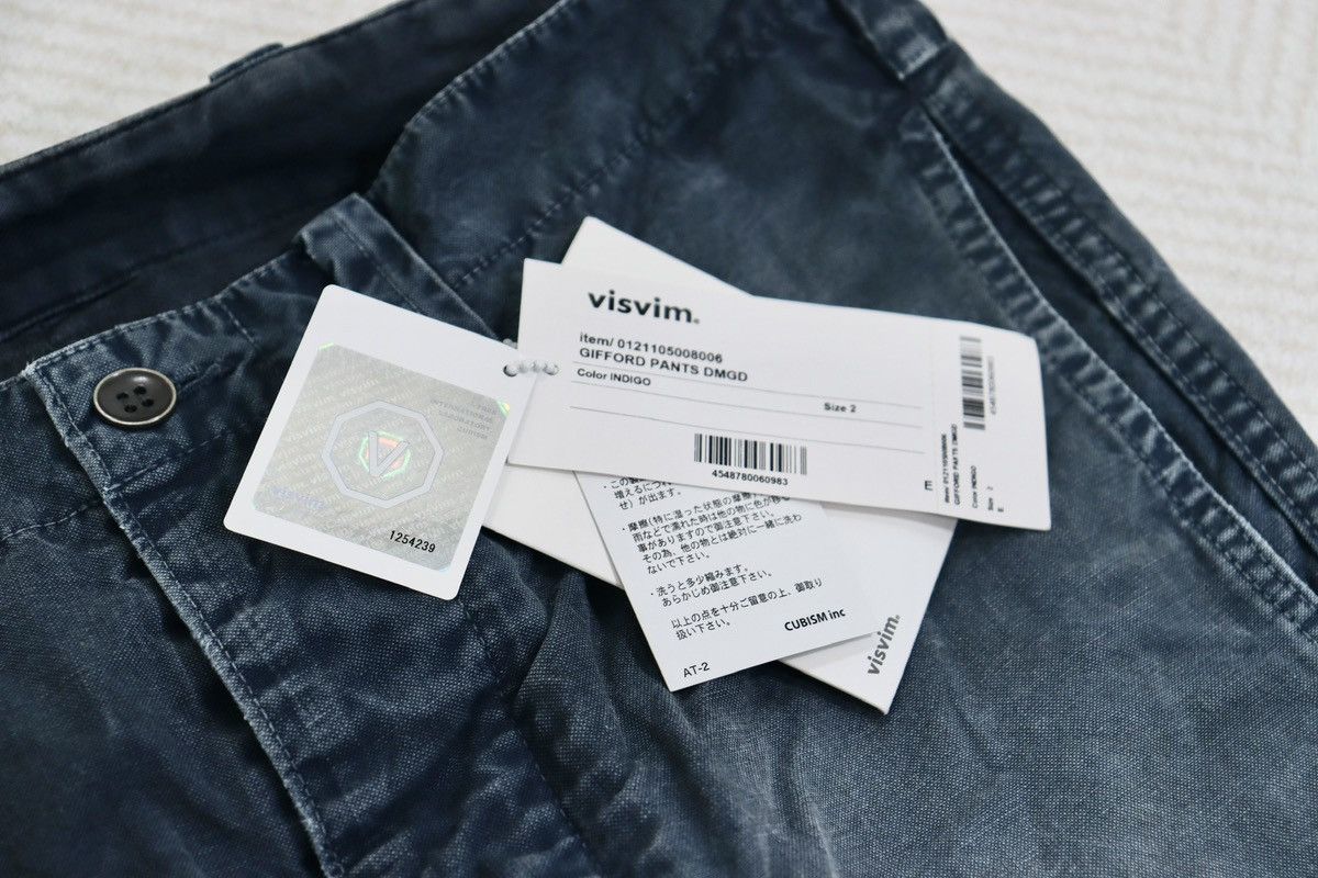 Visvim Visvim 21ss Gifford Pants Dmgd size2 Size US 32 / EU 48 - 8 Thumbnail