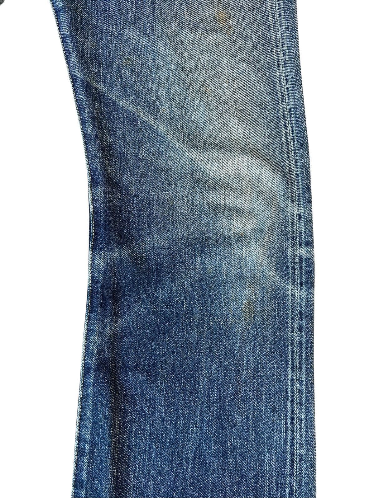 Levi's Vintage Clothing 2000s LVC Levi’s 501 XX Big E Distress Denim Selvedge Jeans Size US 30 / EU 46 - 11 Thumbnail