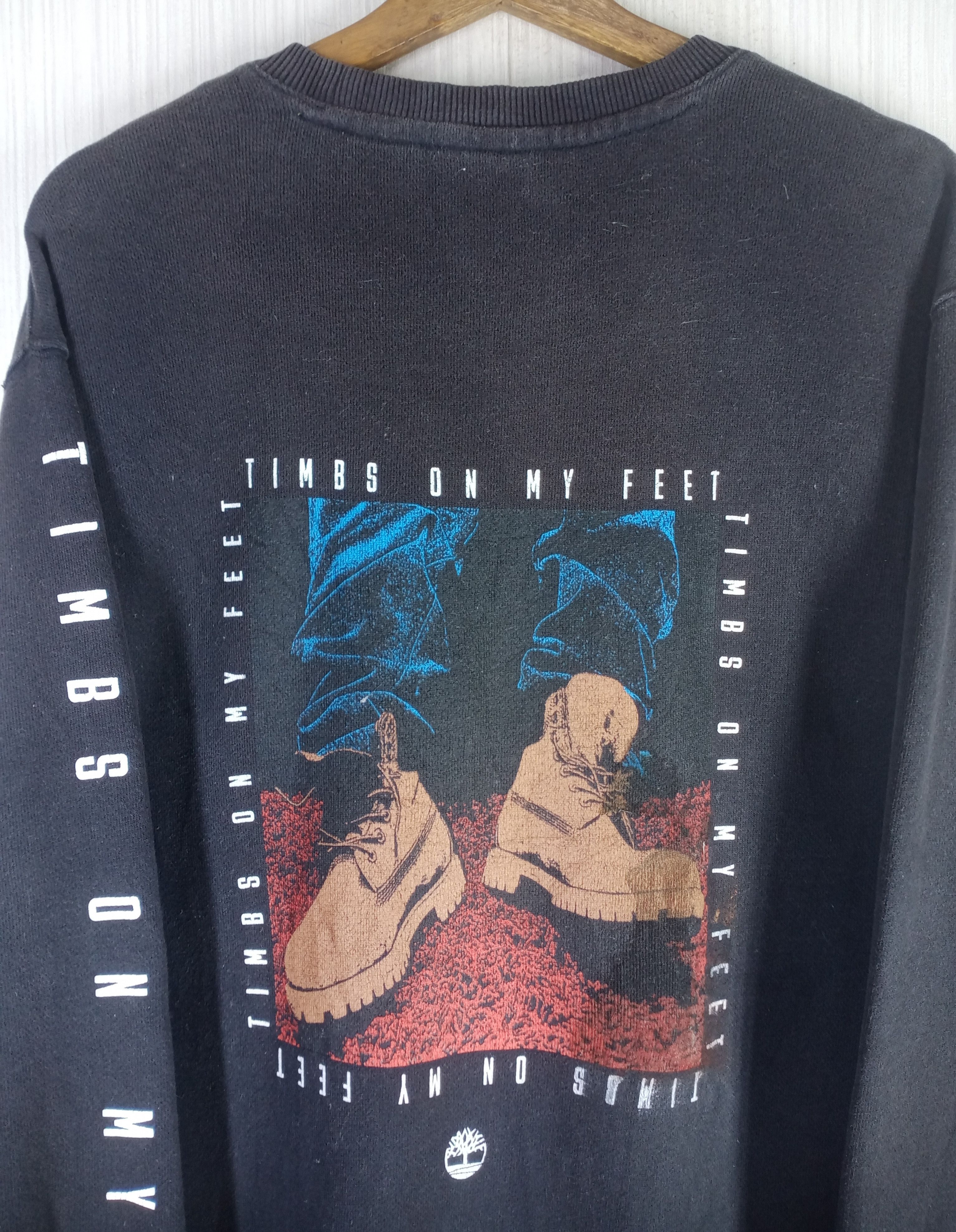 Rare Vintage Timberland Big Logo Sweatshirt