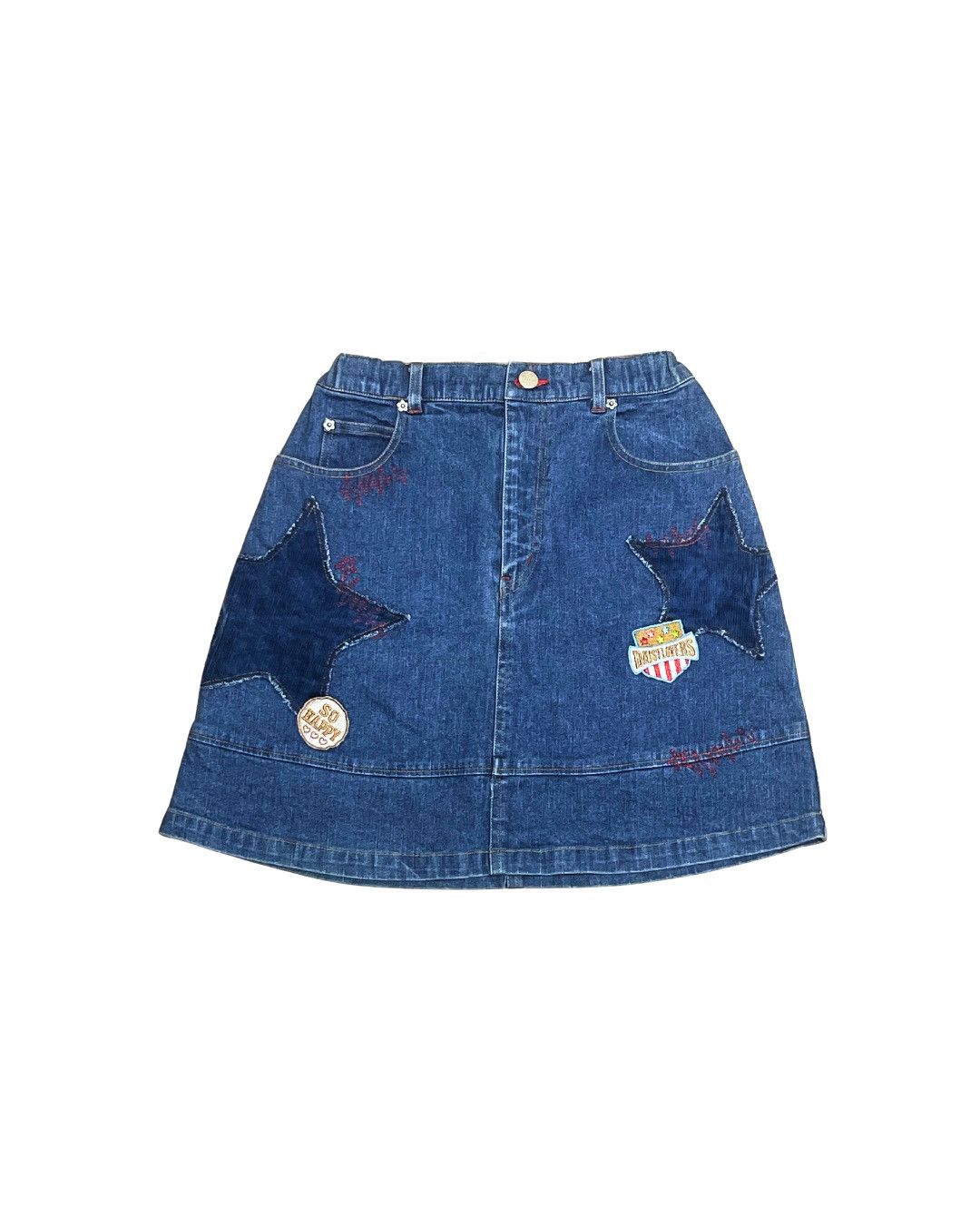 Angel Blue Angel Blue Black Pleated Mini Skirt Heart Logo Size 27" / US 4 / IT 40 - 4 Thumbnail