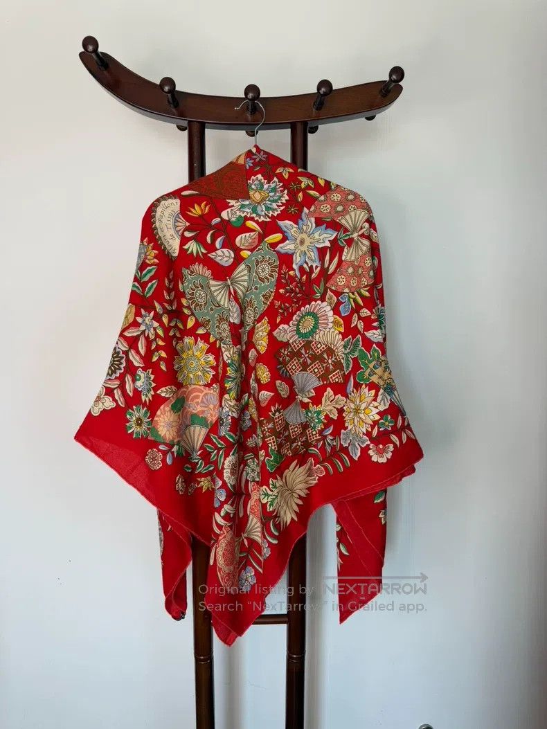 Hermes size 140*140 Stole Shawl Size 140*140 Cashmere and