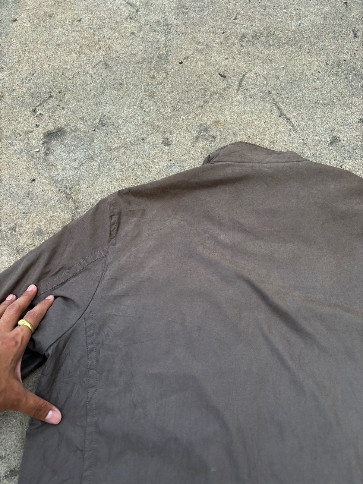 Issey Miyake FADED KANSAI YAMAMOTO ZIP JACKET BROWN Size US L / EU 52-54 / 3 - 16 Thumbnail