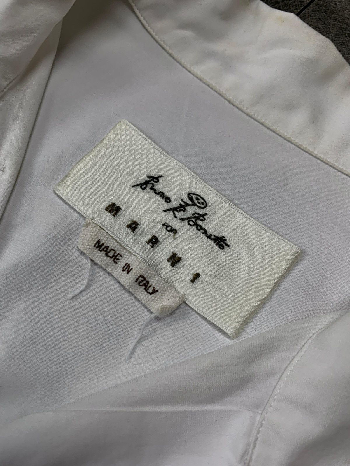 Marni FREE TAX! Bruno Bozzetto Collabs Camp Collar Shirt Size US L / EU 52-54 / 3 - 5 Thumbnail