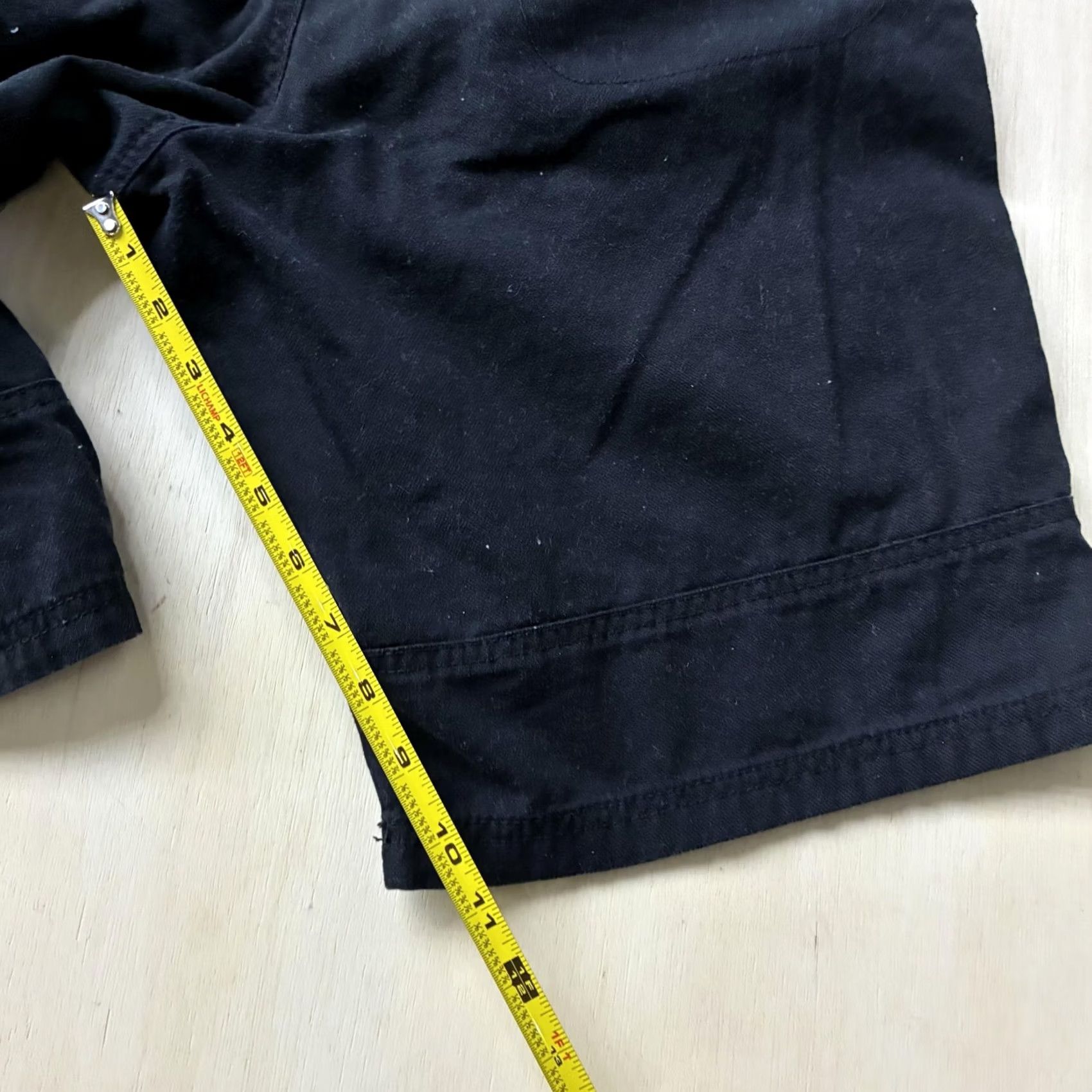 Ecko Unltd. Ecko Unltd Cargo Shorts Mens 36 Black Canvas Utility Pockets 10" Inseam Size US 36 / EU 52 - 7 Thumbnail