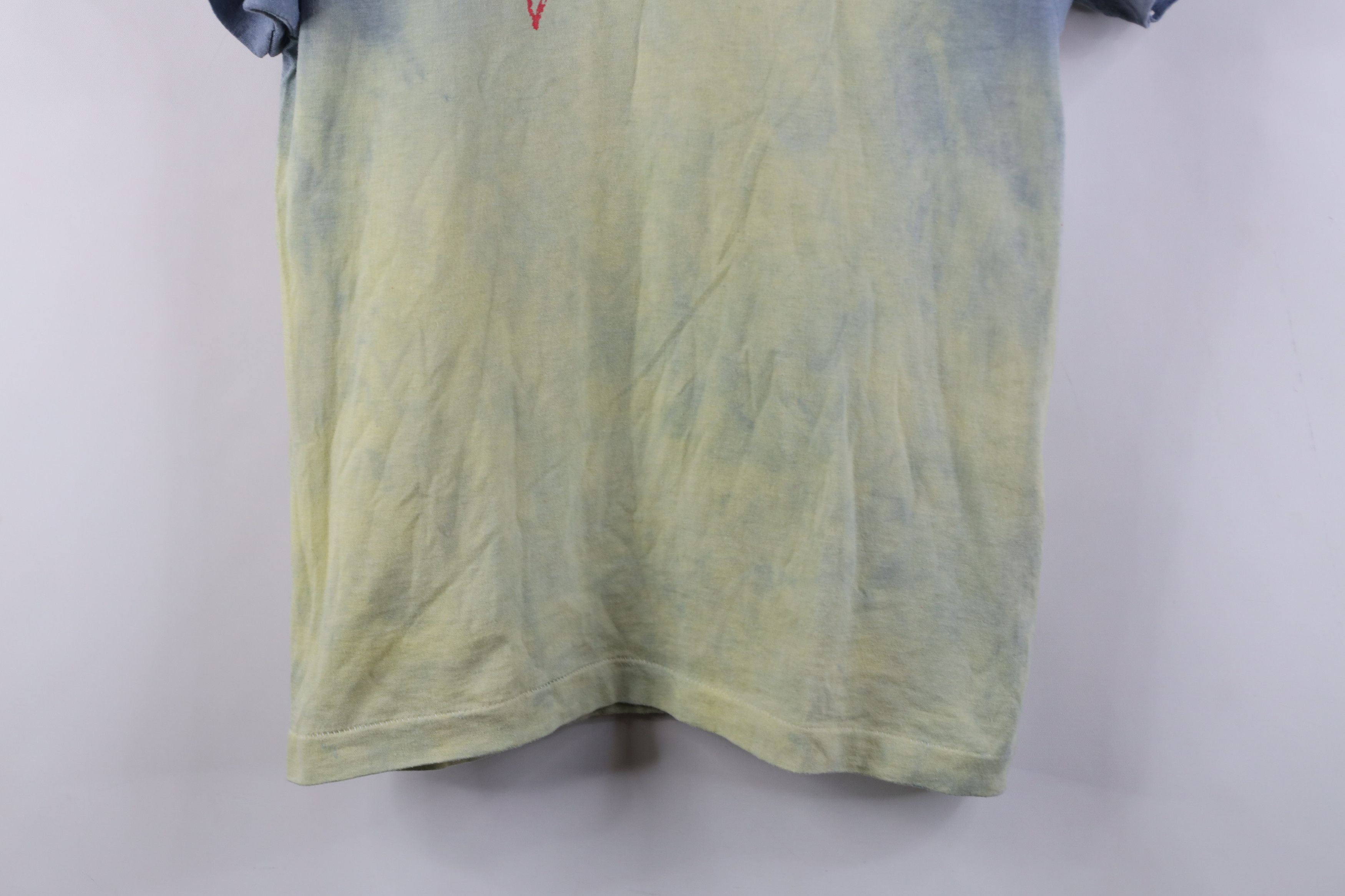 Vintage Vintage 80s Streetwear Wash Say Yes To Health T-Shirt USA Size M / US 6-8 / IT 42-44 - 3 Thumbnail