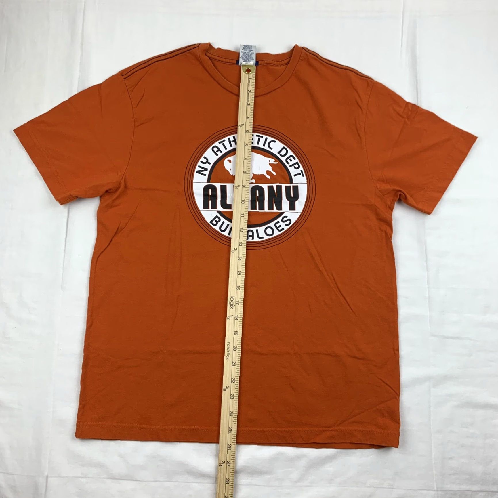 Old Navy VINTAGE Old Navy T Shirt Adult M Orange Athletic New York Y2K Size US M / EU 48-50 / 2 - 5 Thumbnail