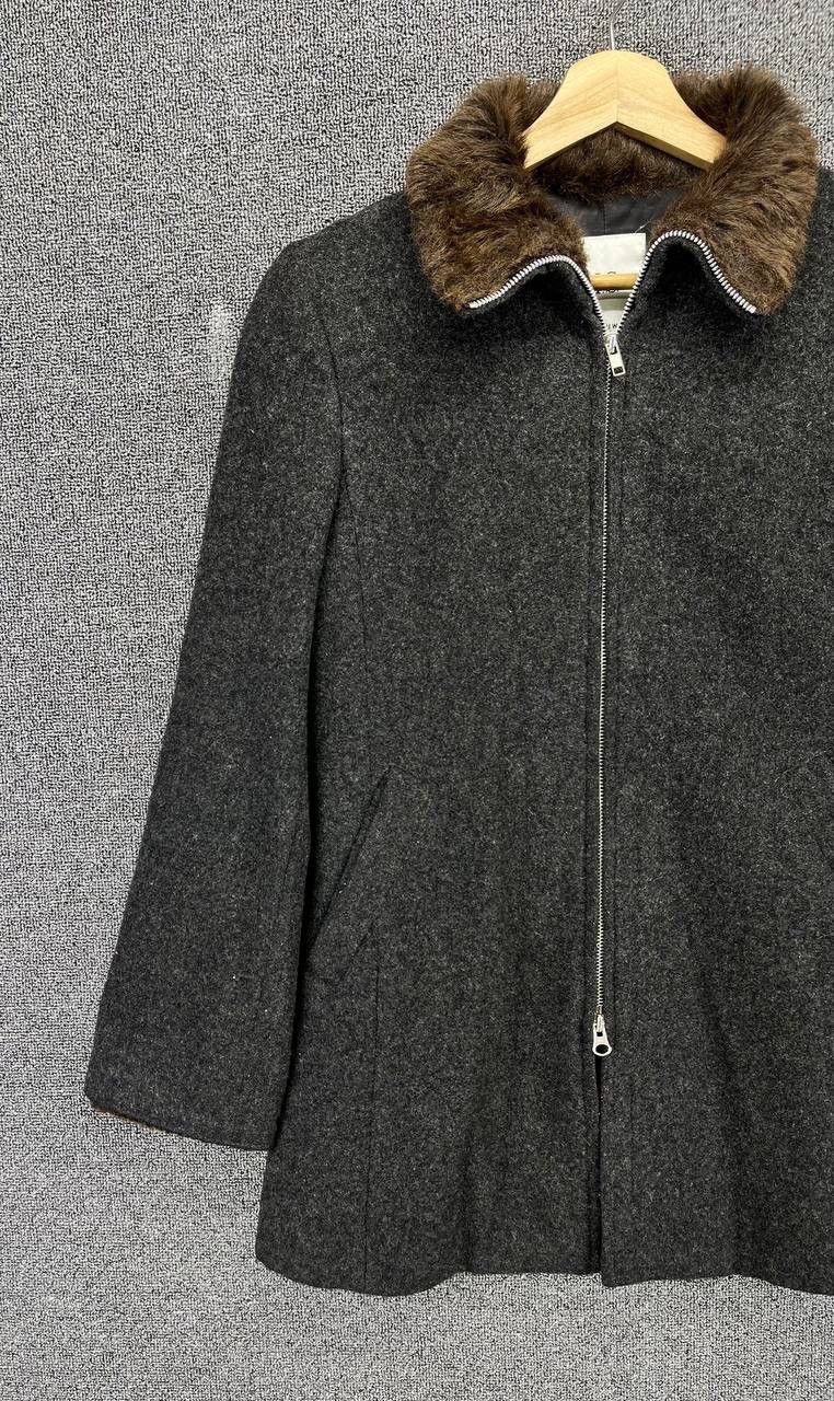 Issey Miyake × Sunao Kuwahara Vintage Issey Miyake Sunao Kuwahara Fur Wool Jacket Size S / US 4 / IT 40 - 3 Thumbnail