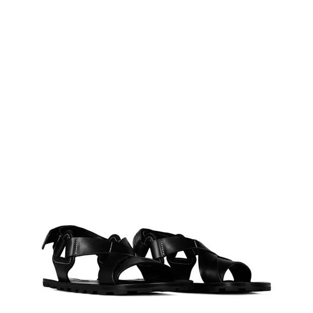 Jil Sander o1g2r1mq1024 Sandals in Black Size US 9 / IT 39 - 4 Thumbnail