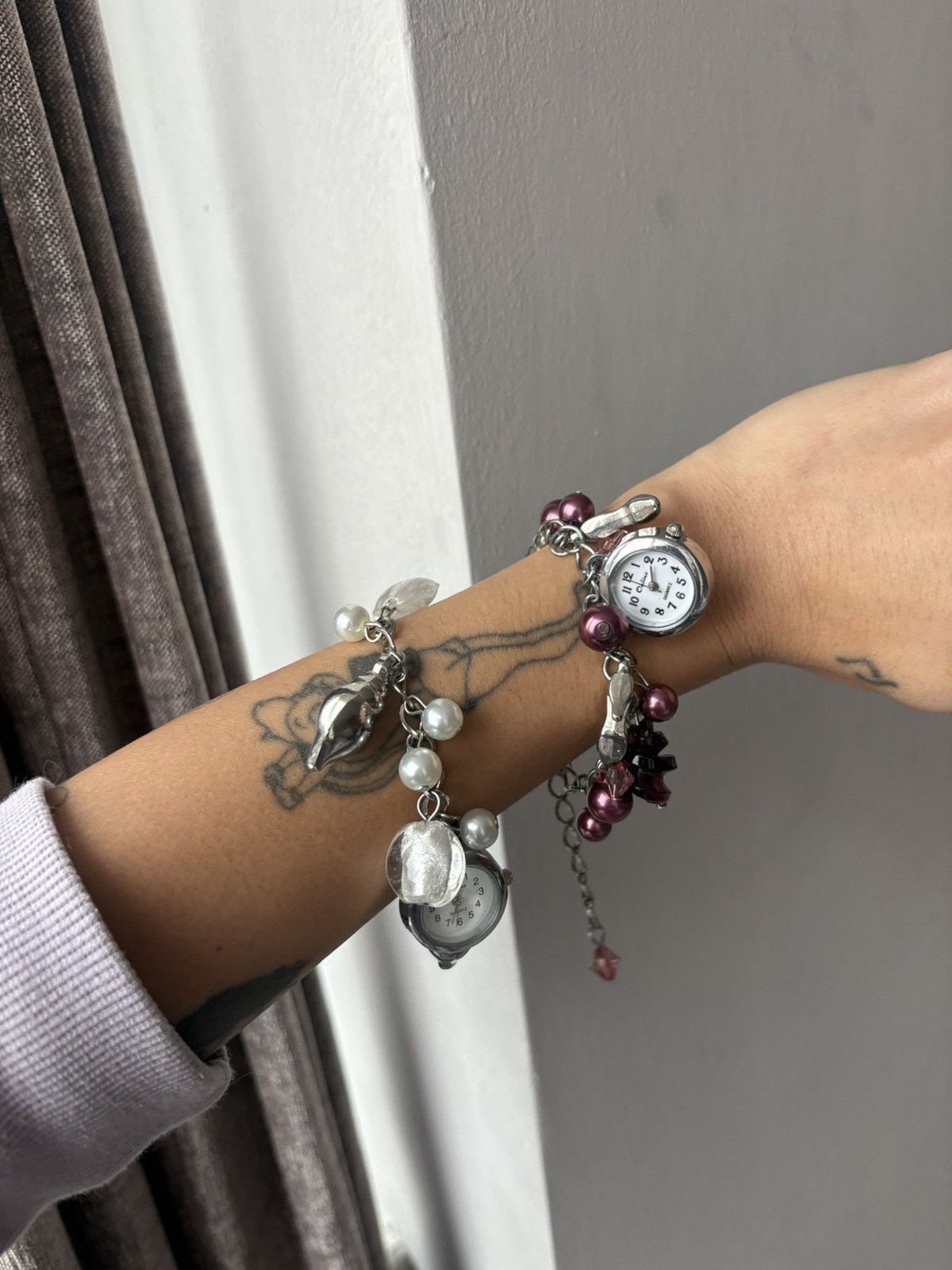 Vintage y2k charm bracelet watch Size ONE SIZE - 19 Thumbnail