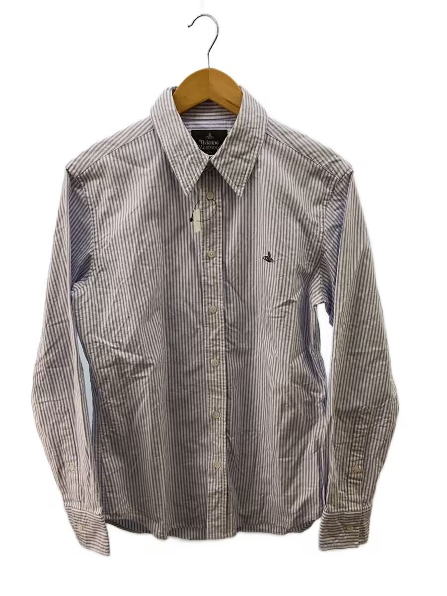 Vivienne Westwood Striped Orb Button Shirt Size US M / EU 48-50 / 2 - 1 Thumbnail