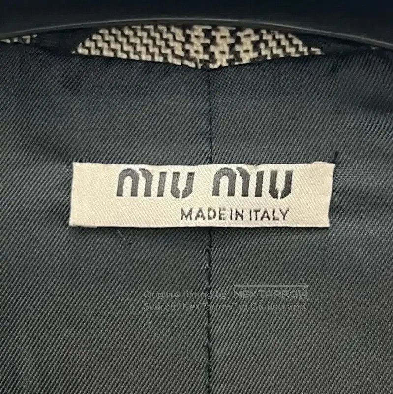 Miu Miu Miu Miu Gray Plaid Women's Jacket . Size XXS / US 00 / IT 34 - 5 Thumbnail