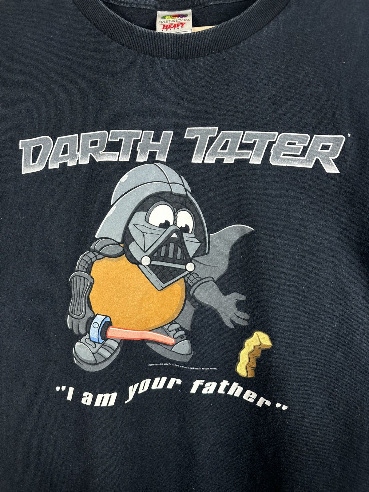 Star Wars Vintage Darth Tater Star Wars Mr. Potato Head T-Shirt Size US L / EU 52-54 / 3 - 4 Thumbnail